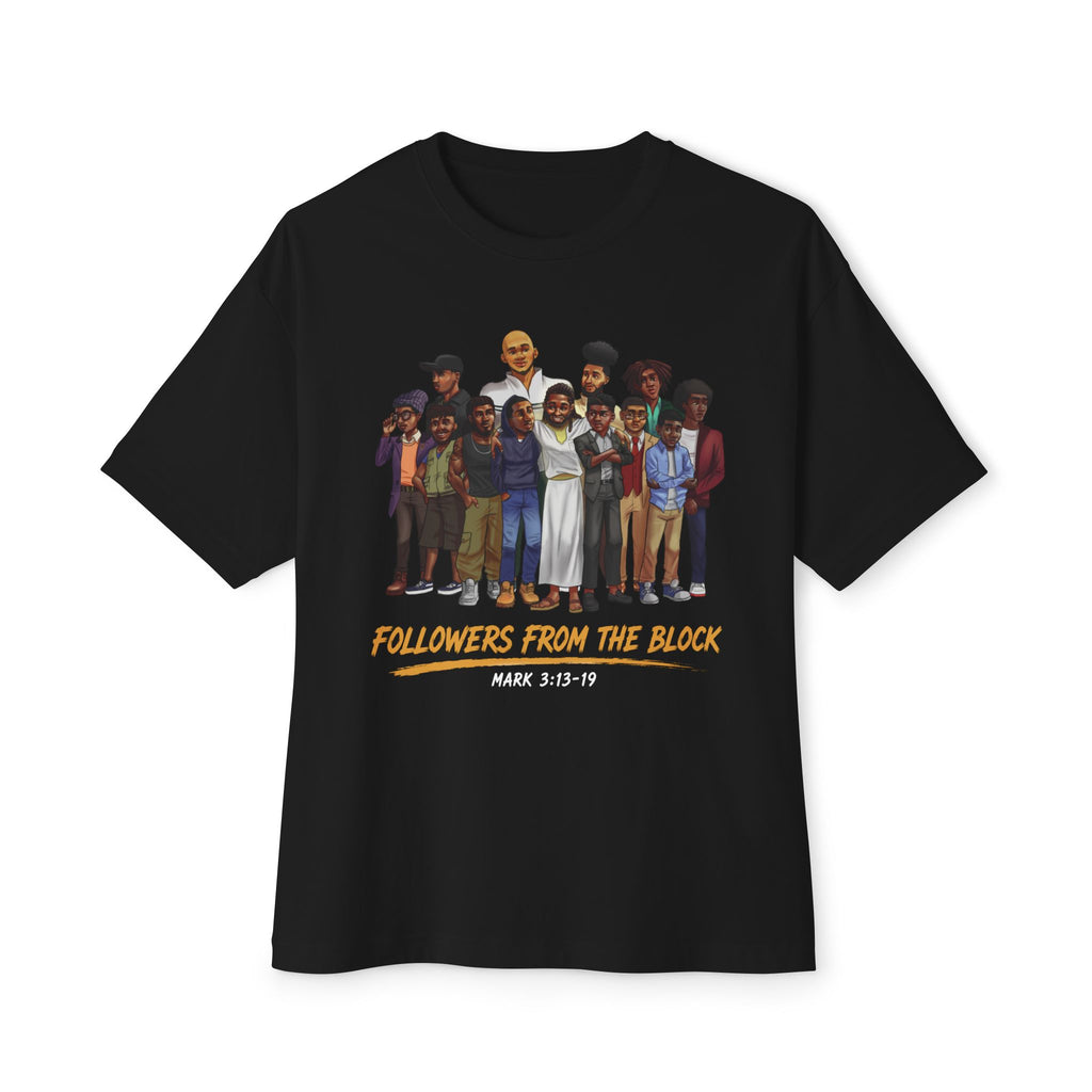 Followers From The Block Boxy T-Shirt | Jesus and Disciples, Mark 3:13-19