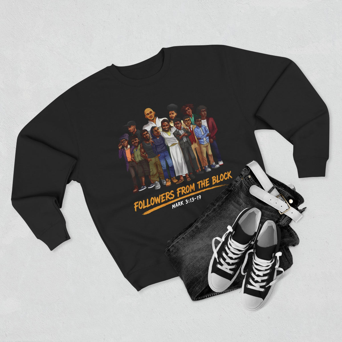 Followers From The Block sweatshirt | Jesus and Disciples  Illustration, Mark 3:13-19