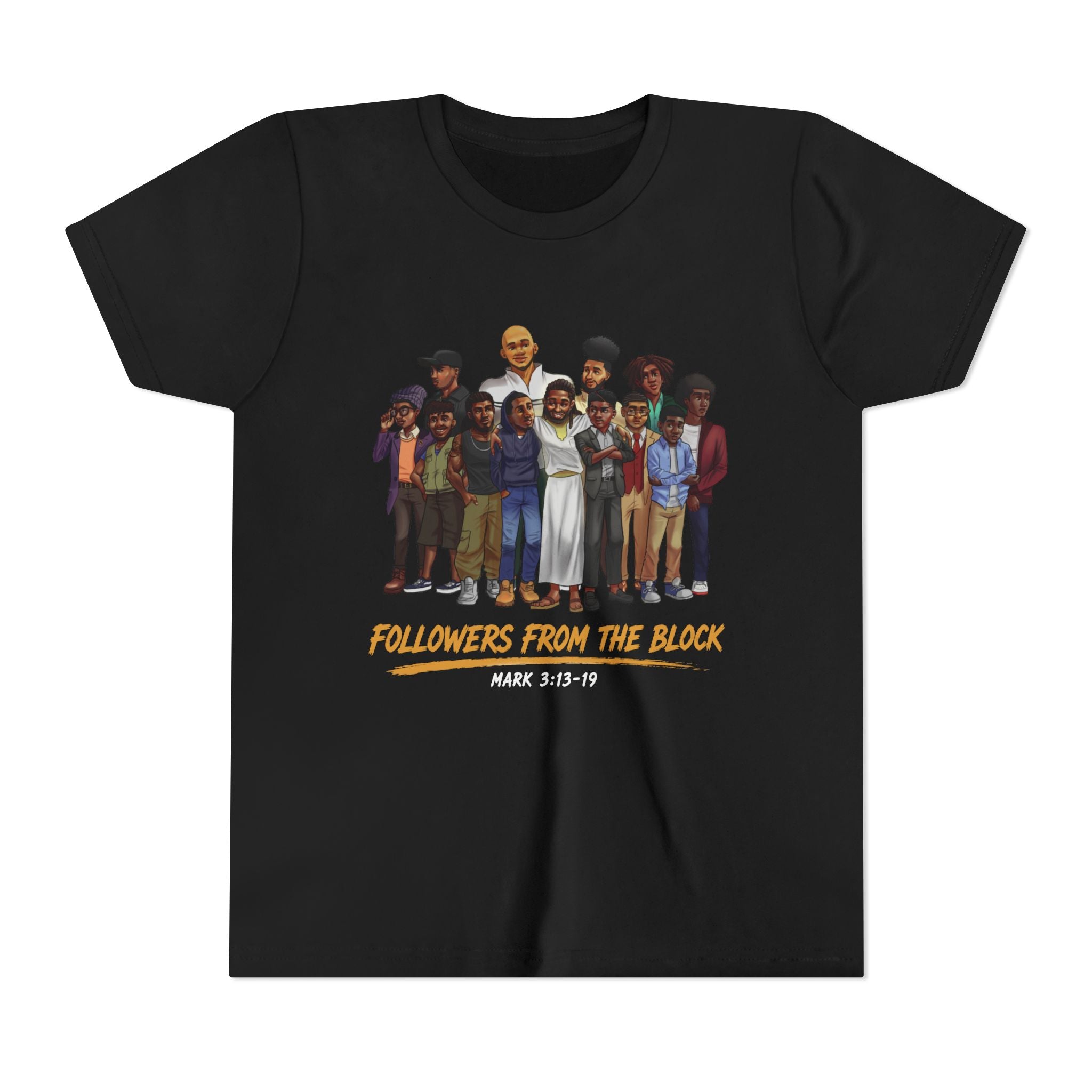 Followers From The Block Youth Tee | Jesus and Disciples, Mark 3:13-19