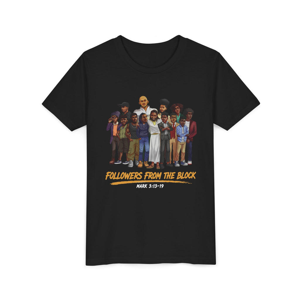 Followers From The Block Youth Tee | Jesus and Disciples, Mark 3:13-19